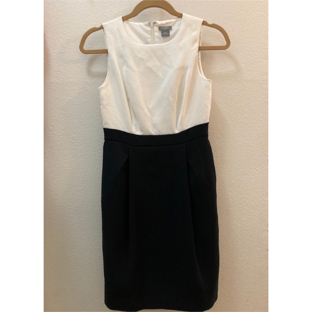 Ann Taylor Dress Suit | 0 Petite | Black & White